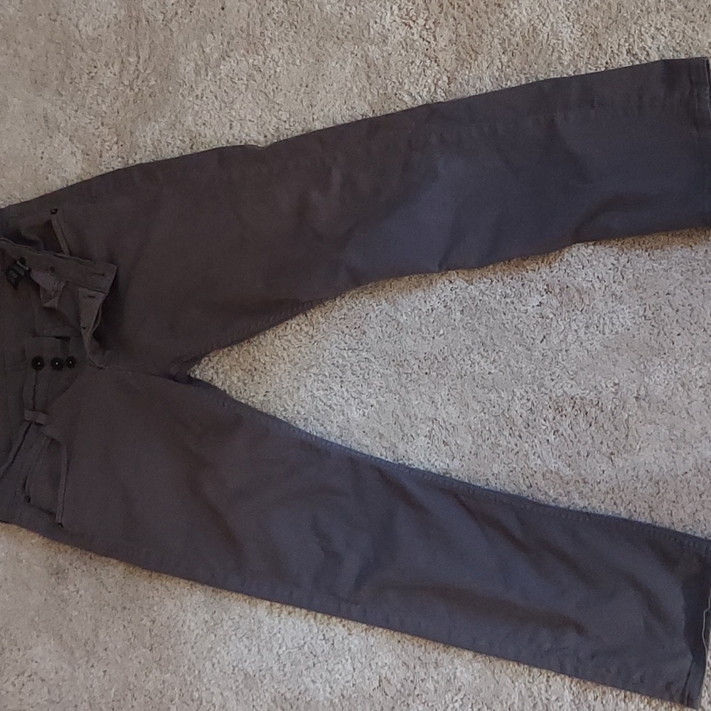 Men's Hudson Straight Leg 5 pocket Jean size 34 Beige/Grey